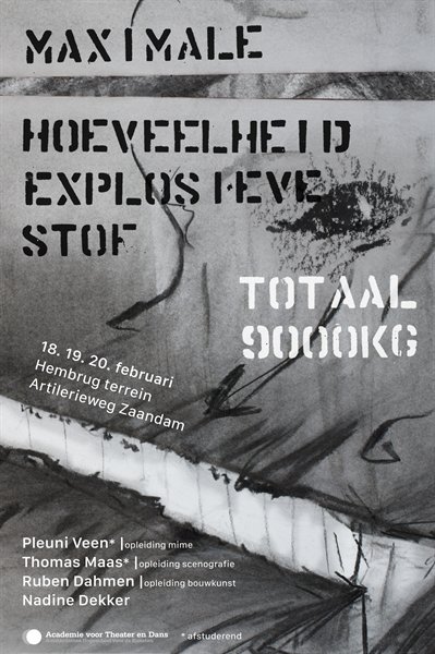 Image 9: the poster of the performance.