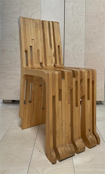 Image 1: the chair at an angle.